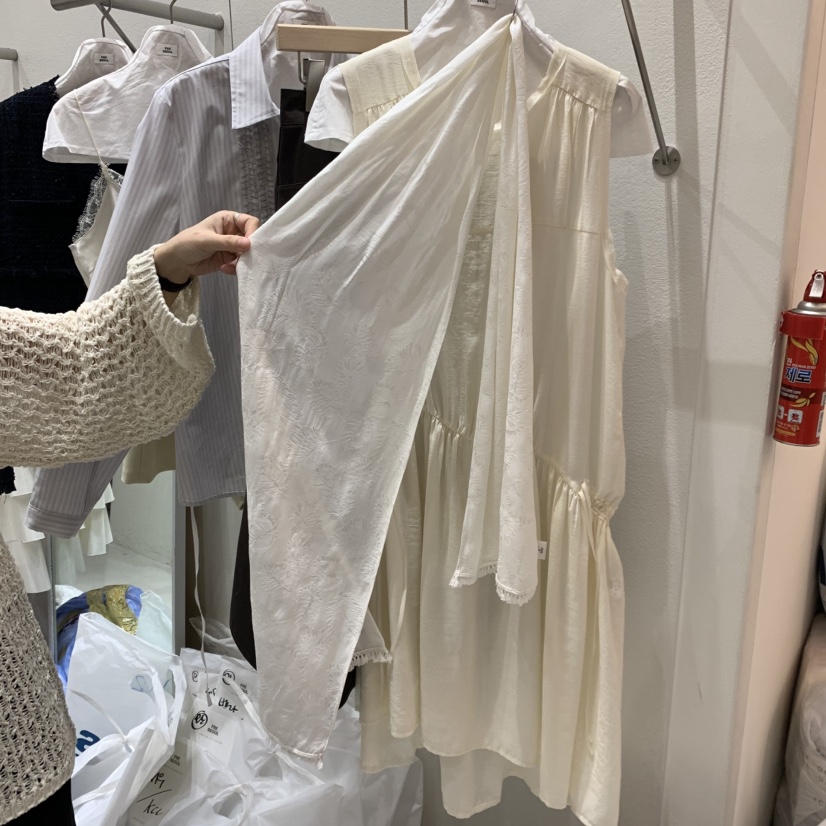 FRE韓國直郵實拍女士新品人氣26春夏推薦圍巾披肩流蘇圍巾FRE圍巾/披肩圖色2