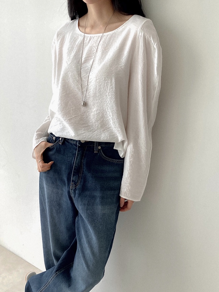 X韓國代購女裝新款休閑熱賣人氣26春夏推薦時尚襯衫蕾絲衫X襯衫/蕾絲衫