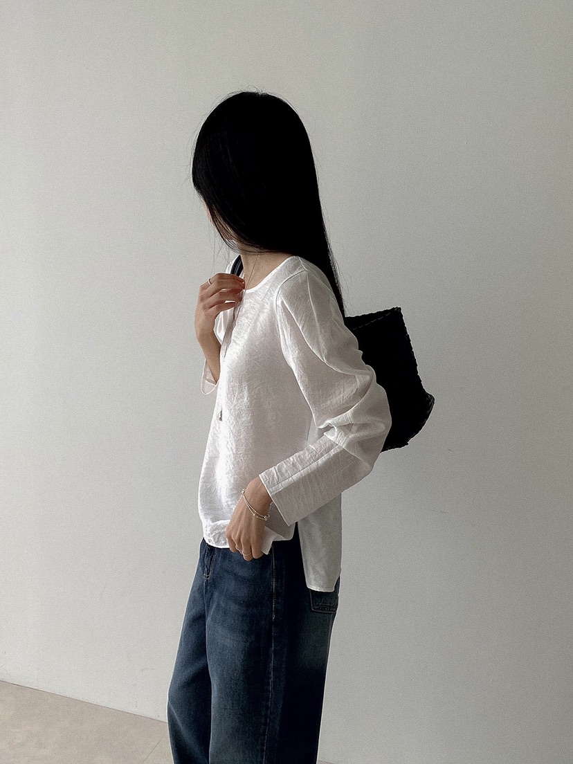 X韓國代購女裝新款休閑熱賣人氣26春夏推薦時尚襯衫蕾絲衫X襯衫/蕾絲衫