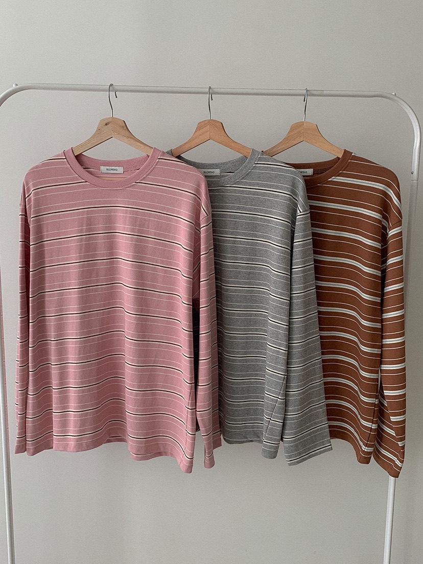 X韓國直郵女裝新款人氣時尚職業休閑推薦熱賣26春夏長袖T恤X長袖T恤圖色3左三色