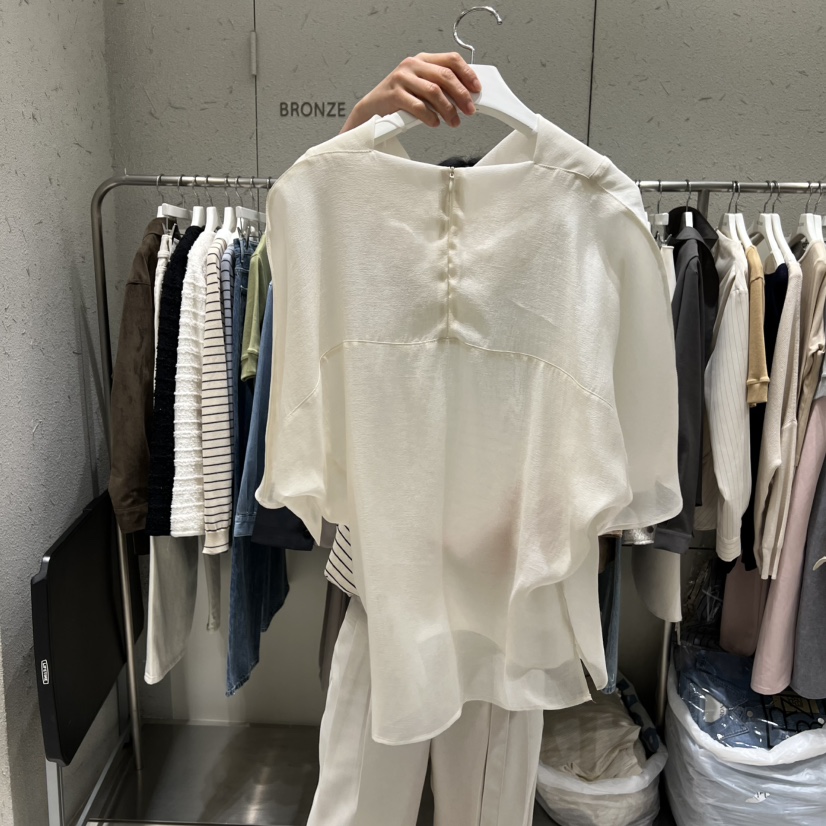 BRONZE韓國代購女裝新款職業熱賣推薦人氣休閑襯衫蕾絲衫BRONZE襯衫/蕾絲衫