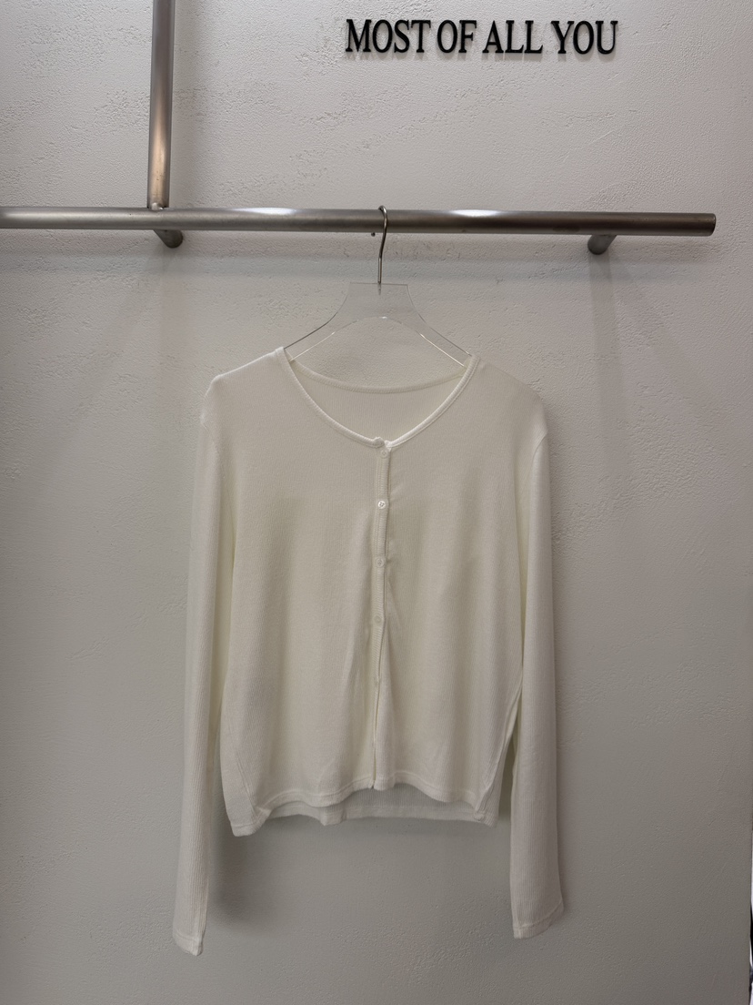 MOST OF ALL U韓國代購女士新款26春夏熱賣休閑針織衫MOST OF ALL U針織衫圖色1