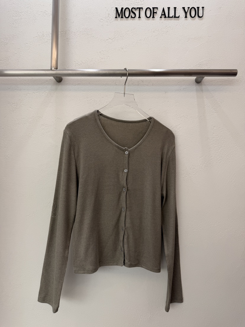 MOST OF ALL U韓國代購女士新款26春夏熱賣休閑針織衫MOST OF ALL U針織衫圖色3