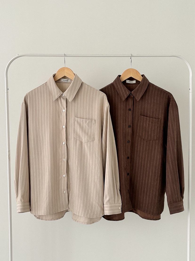 X韓國東大門直郵女士新款人氣職業休閑推薦時尚襯衫蕾絲衫X襯衫/蕾絲衫圖色2左二色