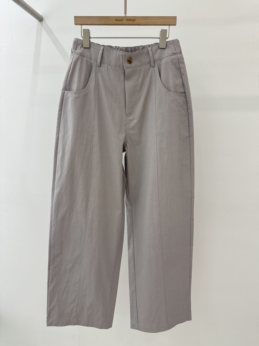 WEAUE SELVAGE韓國直郵實拍女裝新款熱賣人氣時尚休閑褲Weave Selvage休閑褲圖色2