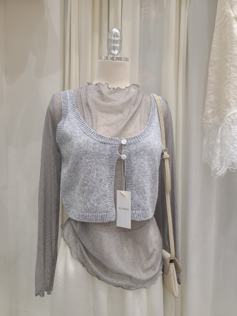 X韓國直郵實拍女裝新款人氣推薦26春夏熱賣時尚襯衫蕾絲衫X襯衫/蕾絲衫