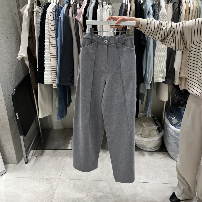 BRONZE韓國直郵女士新品職業推薦時尚熱賣休閑人氣休閑褲BRONZE休閑褲圖色2