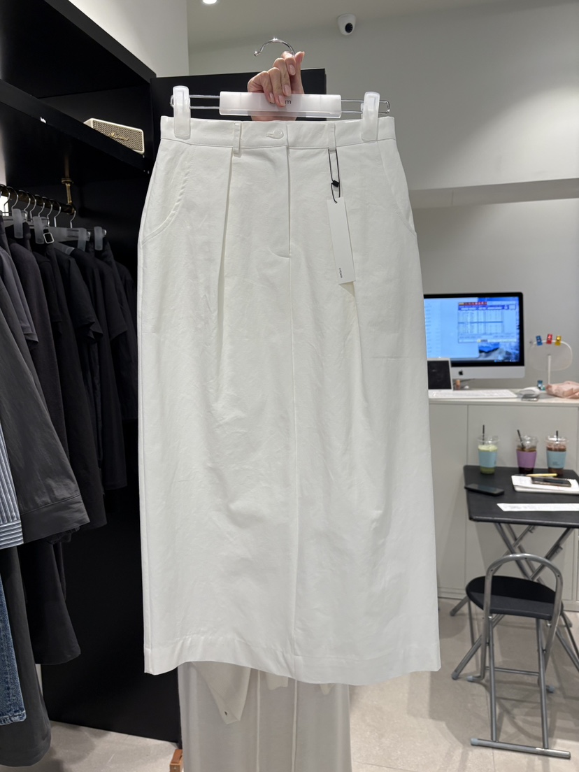 CREAM-P韓國代購女裝新款時尚職業人氣26春夏推薦熱賣長裙CREAM-P長裙圖色1