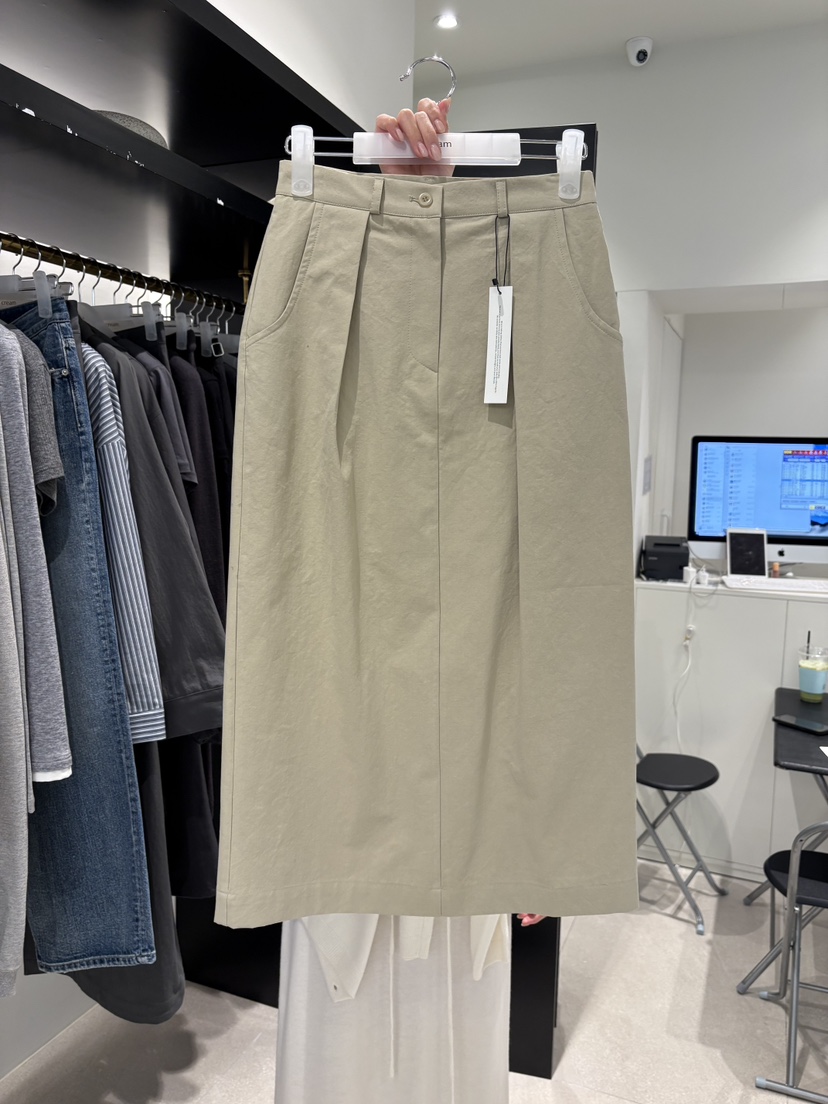 CREAM-P韓國代購女裝新款時尚職業人氣26春夏推薦熱賣長裙CREAM-P長裙圖色2