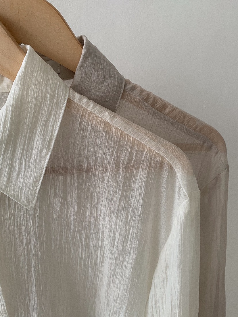 X韓國代購女裝新品職業休閑推薦熱賣26春夏人氣襯衫蕾絲衫X襯衫/蕾絲衫