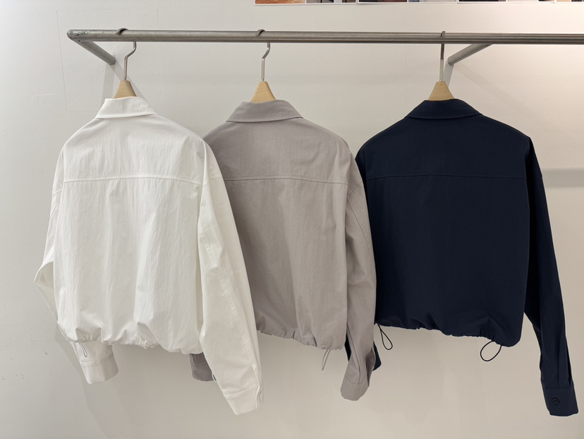 WEAUE SELVAGE韓國東大門代購女裝新款職業推薦夾克口袋Weave Selvage夾克