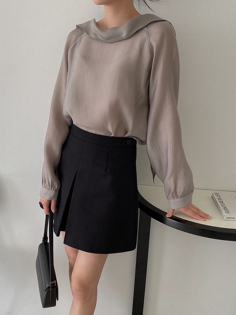 X韓國東大門代購女士新品休閑推薦人氣時尚26春夏襯衫蕾絲衫X襯衫/蕾絲衫