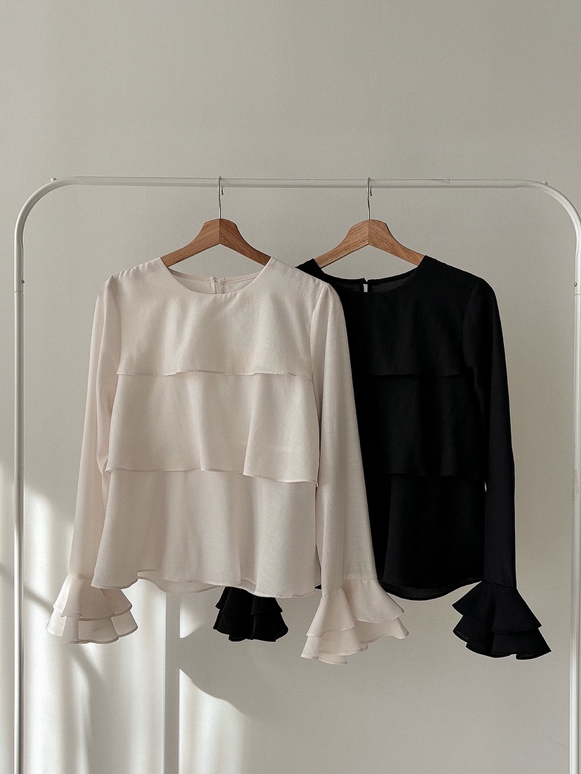 X韓國東大門代購女裝新款休閑26春夏熱賣職業時尚襯衫蕾絲衫X襯衫/蕾絲衫圖色2左二色