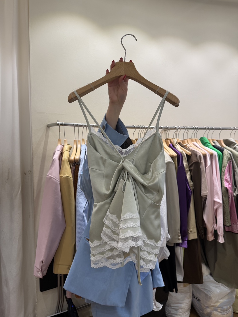 AUVERFIT韓國東大門代購女士新品26春夏休閑時尚吊帶背心AUVERFIT吊帶/背心