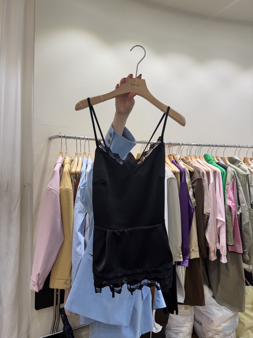 AUVERFIT韓國東大門代購女士新品26春夏休閑時尚吊帶背心AUVERFIT吊帶/背心圖色2