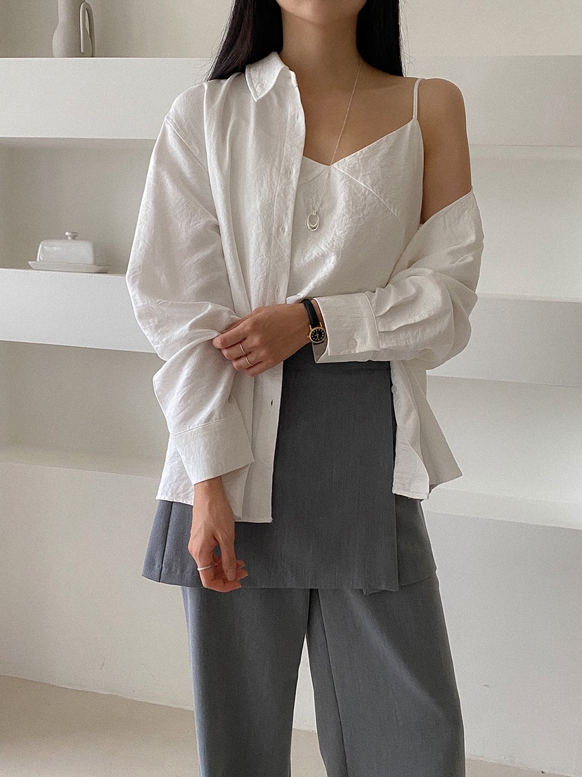 X韓國代購女士新款人氣推薦時尚休閑職業熱賣26春夏套裝兩件套X套裝