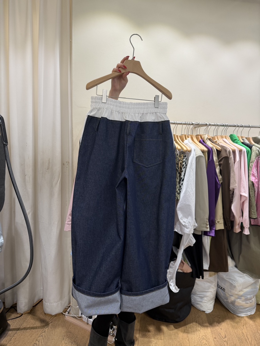 AUVERFIT韓國直郵女士新品推薦時尚職業26春夏人氣牛仔褲AUVERFIT牛仔褲