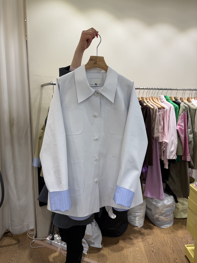 AUVERFIT韓國東大門代購女士新款休閑26春夏推薦時尚夾克AUVERFIT夾克圖色1