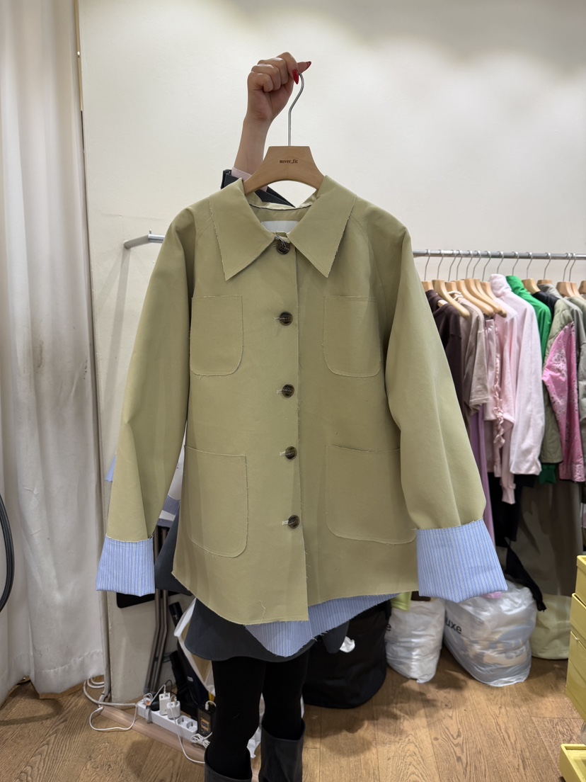 AUVERFIT韓國東大門代購女士新款休閑26春夏推薦時尚夾克AUVERFIT夾克圖色3