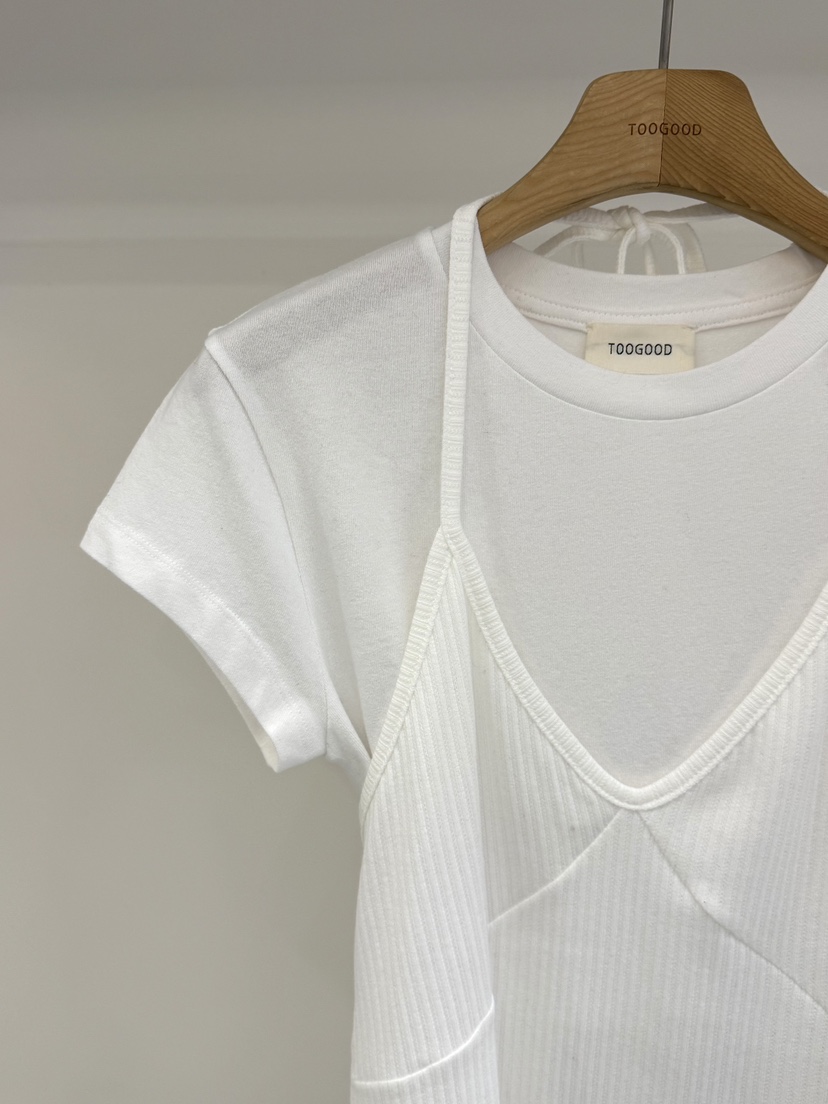 TOOGOOD韓國直郵女裝新款26春夏人氣時尚套裝兩件套V領套裝TOOGOOD套裝
