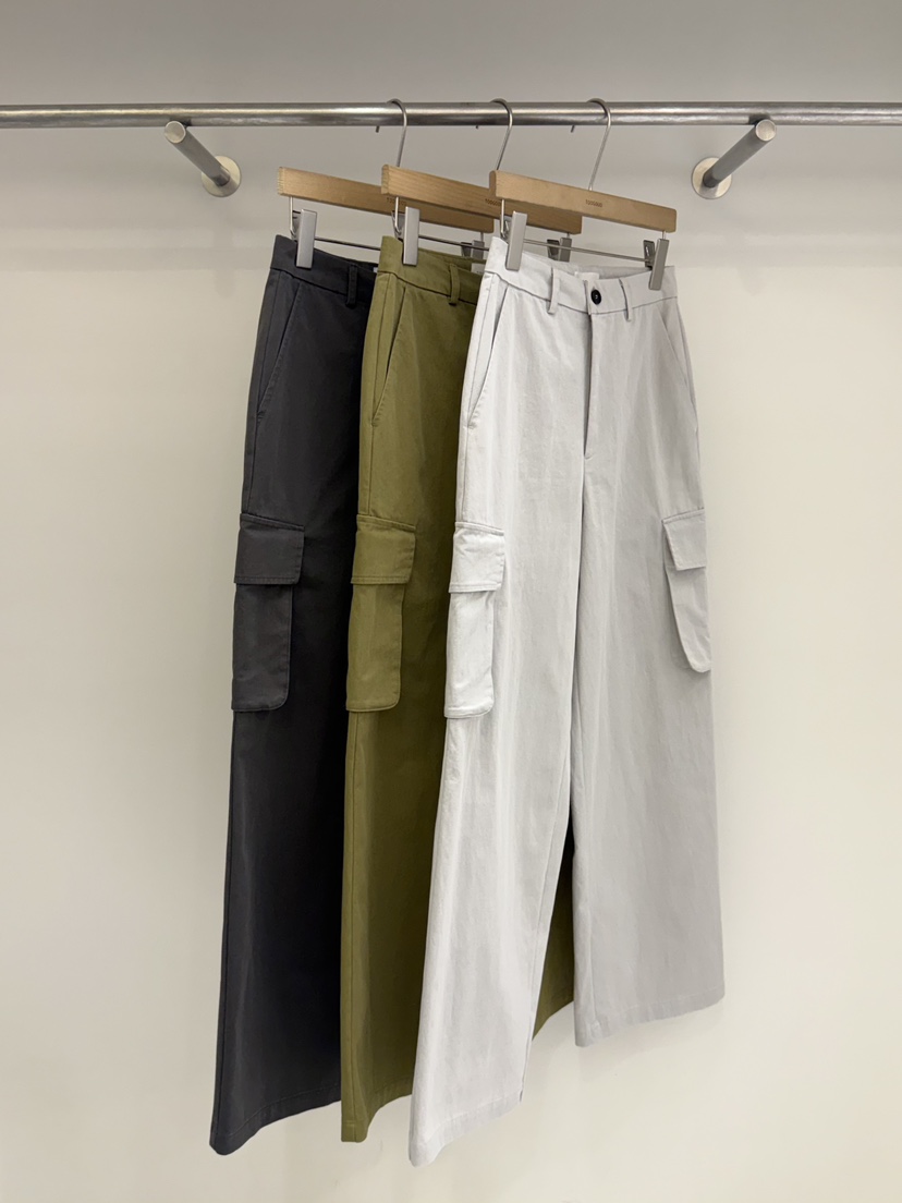 TOOGOOD韓國代購女裝新款26春夏職業推薦休閑休閑褲口袋棉質TOOGOOD休閑褲