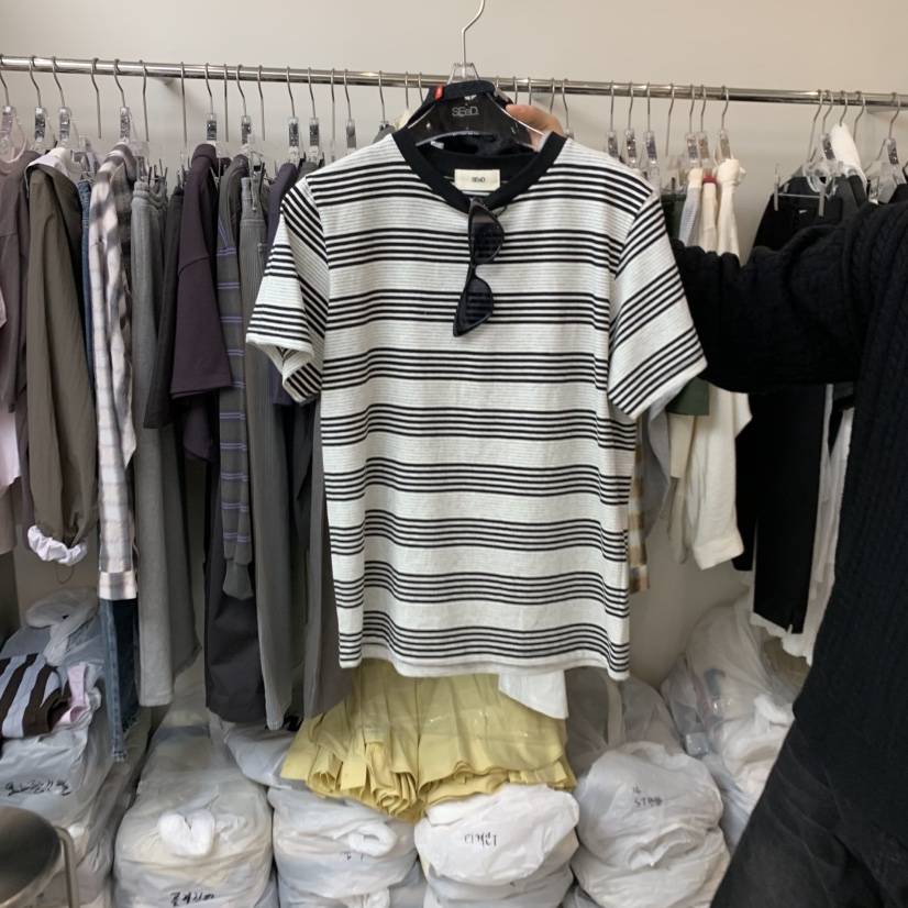 LEESEED-A韓國代購女裝新款26春夏時尚休閑熱賣職業人氣T恤SEeD/LEESEEDT恤圖色3