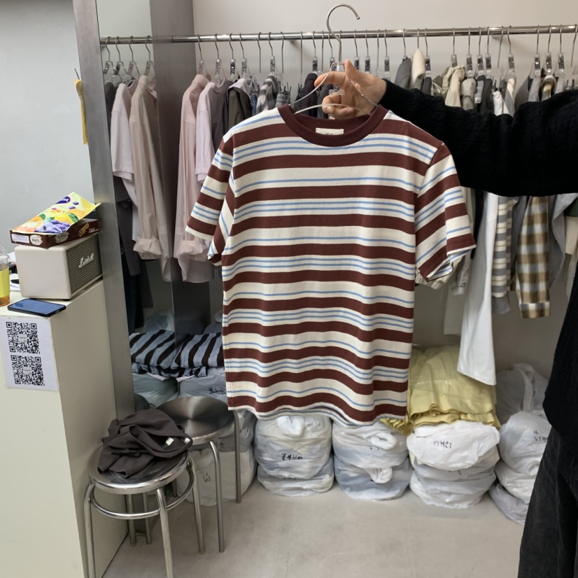 LEESEED-A韓國代購女裝新款26春夏時尚休閑熱賣職業人氣T恤SEeD/LEESEEDT恤圖色4