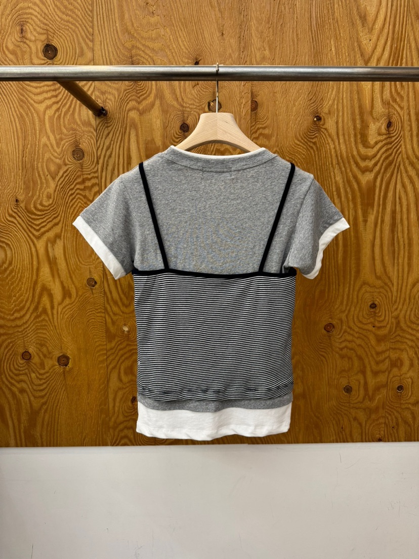 PROJECTVIEW韓國直郵女士新款時尚熱賣推薦人氣T恤單排扣PROJECTVIEWT恤