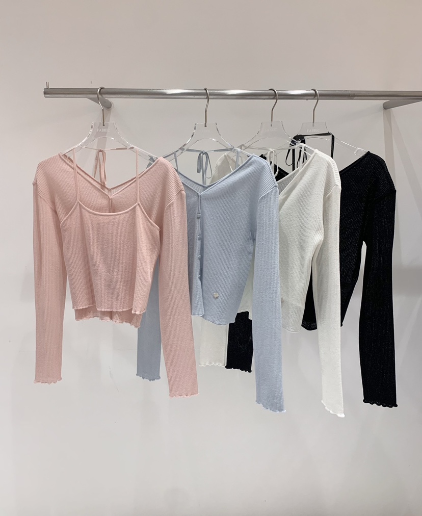 FABRIC韓國直郵實拍女裝新款職業26春夏推薦休閑人氣套裝FABRIC套裝