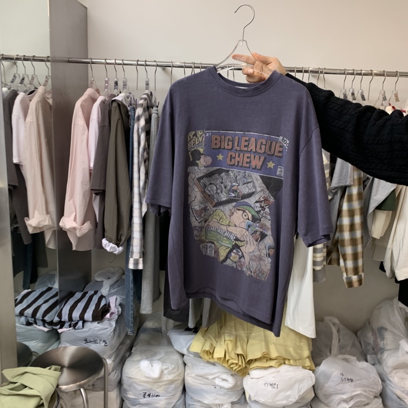 LEESEED-A韓國代購女裝新品休閑職業26春夏時尚熱賣人氣T恤SEeD/LEESEEDT恤圖色2