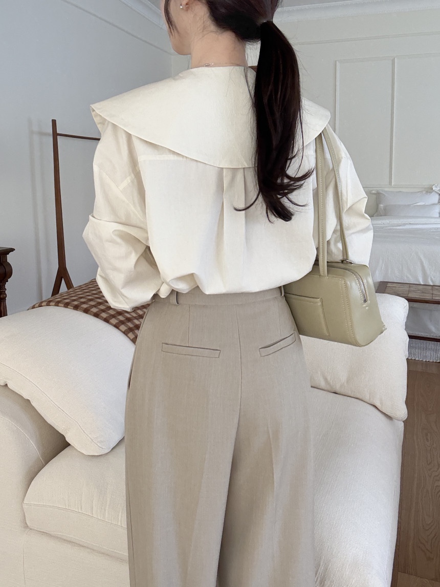 X韓國東大門直郵女裝新品推薦26春夏人氣時尚休閑襯衫蕾絲衫X襯衫/蕾絲衫