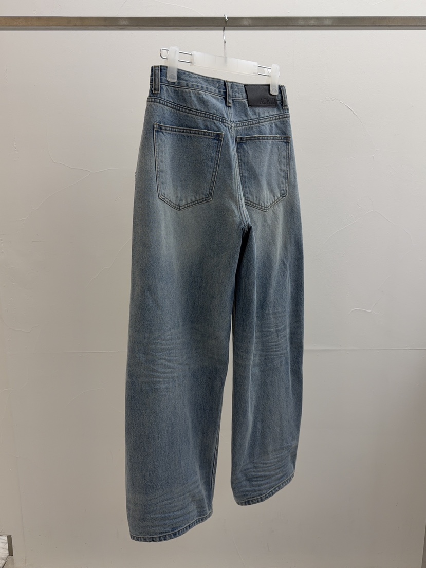 ACME韓國東大門代購女裝新款休閑職業推薦人氣時尚牛仔褲ACME牛仔褲