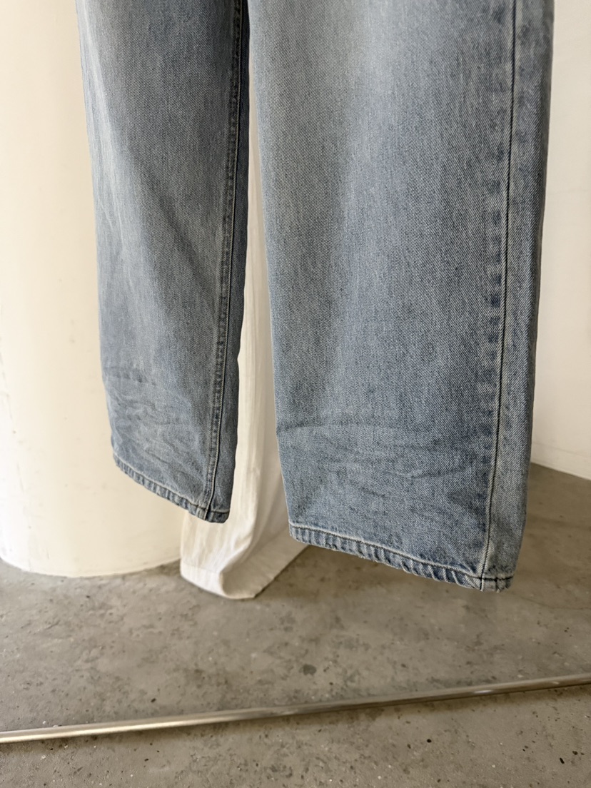 ACME韓國東大門代購女裝新款休閑職業推薦人氣時尚牛仔褲ACME牛仔褲