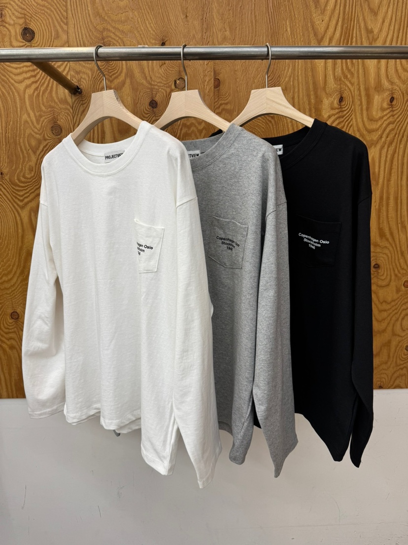 PROJECTVIEW韓國東大門代購女裝新品時尚推薦休閑長袖T恤PROJECTVIEW長袖T恤