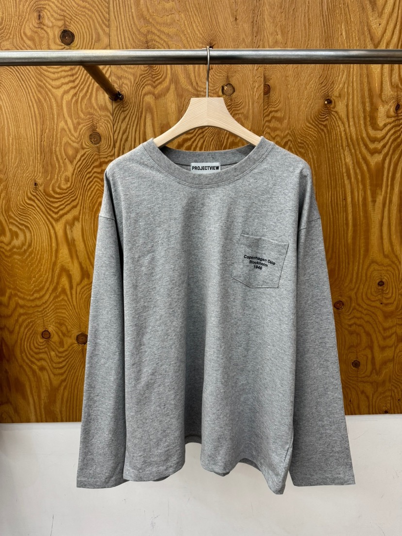 PROJECTVIEW韓國東大門代購女裝新品時尚推薦休閑長袖T恤PROJECTVIEW長袖T恤圖色2