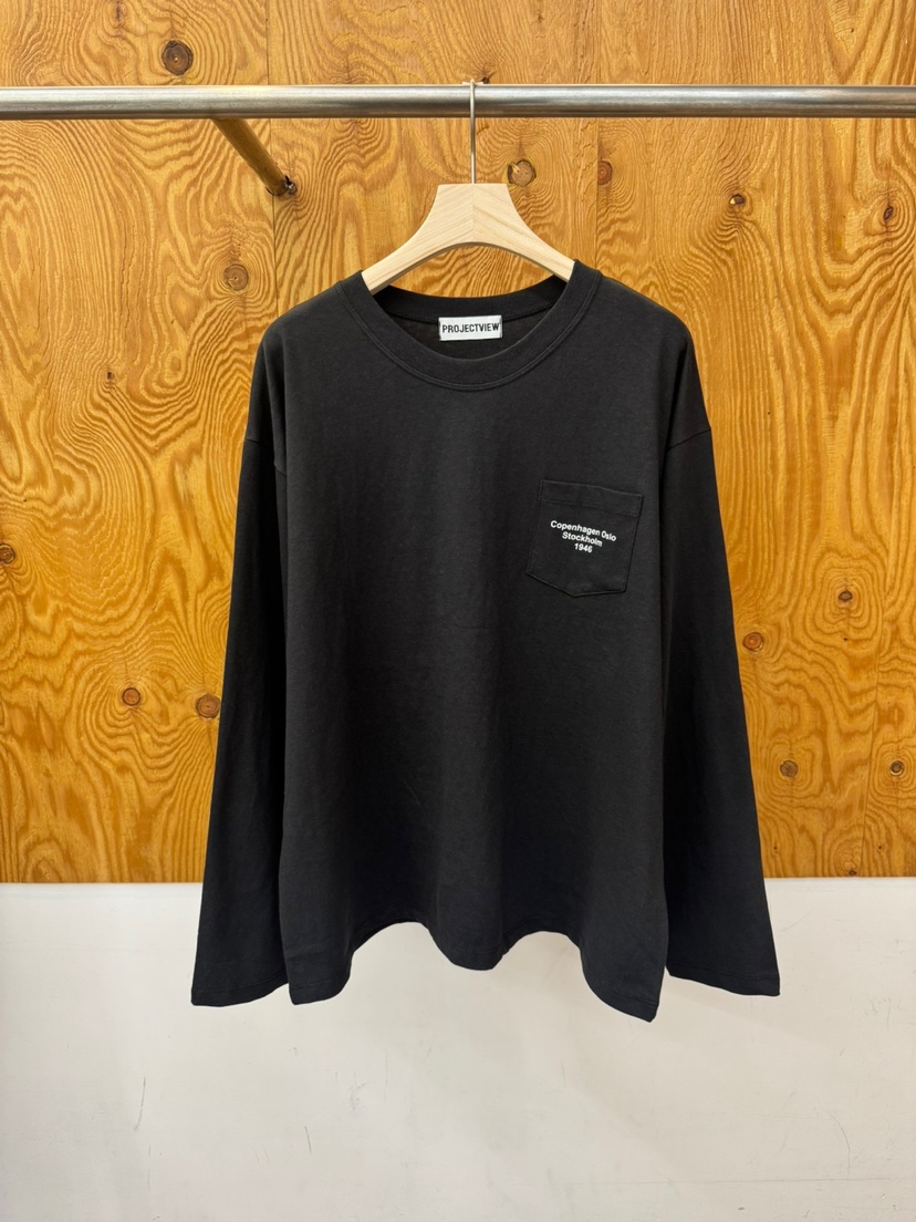 PROJECTVIEW韓國東大門代購女裝新品時尚推薦休閑長袖T恤PROJECTVIEW長袖T恤圖色3