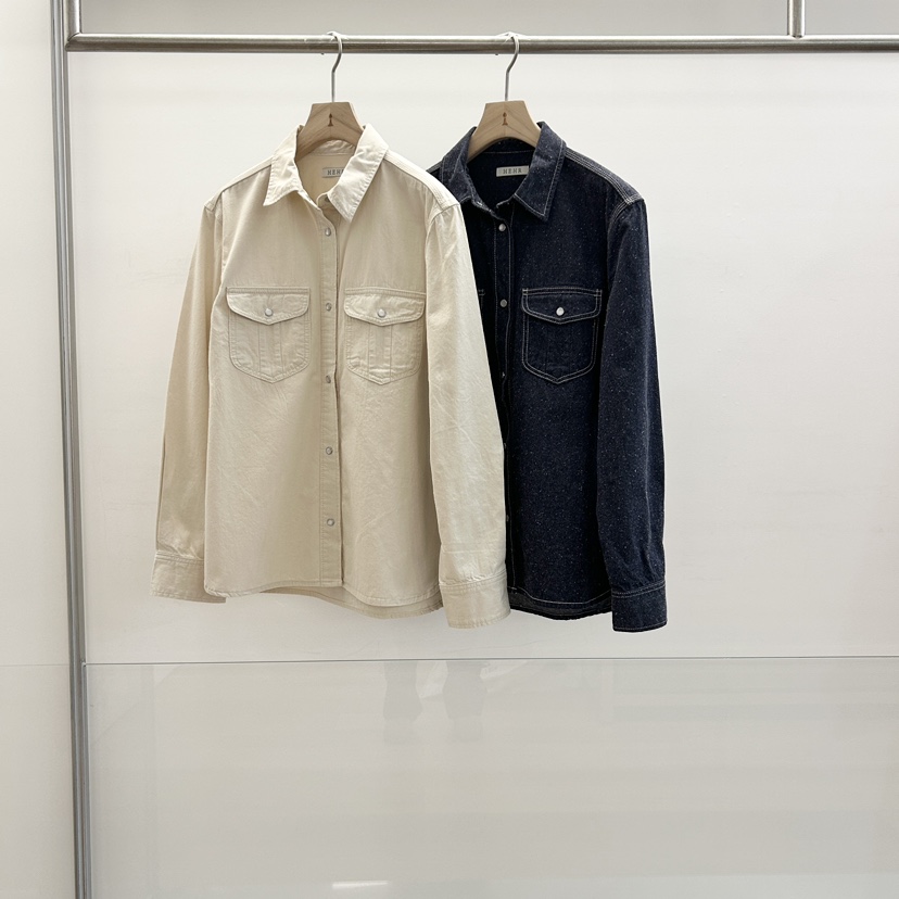 HEHR韓國東大門直郵女士新品時尚26春夏熱賣襯衫蕾絲衫棉hehr-AUTOMNE襯衫/蕾絲衫