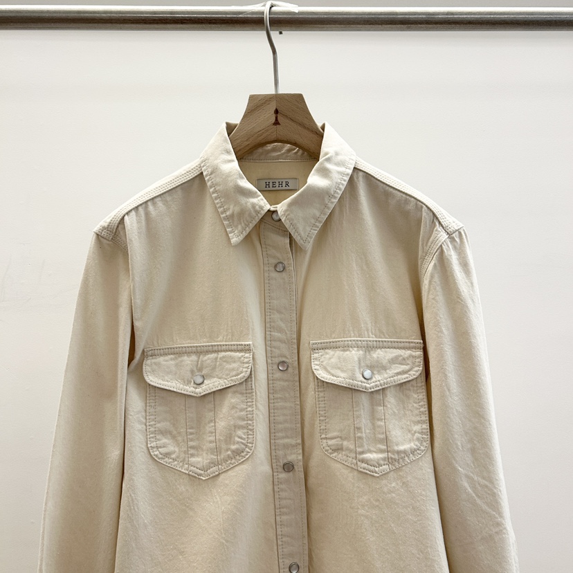 HEHR韓國東大門直郵女士新品時尚26春夏熱賣襯衫蕾絲衫棉hehr-AUTOMNE襯衫/蕾絲衫