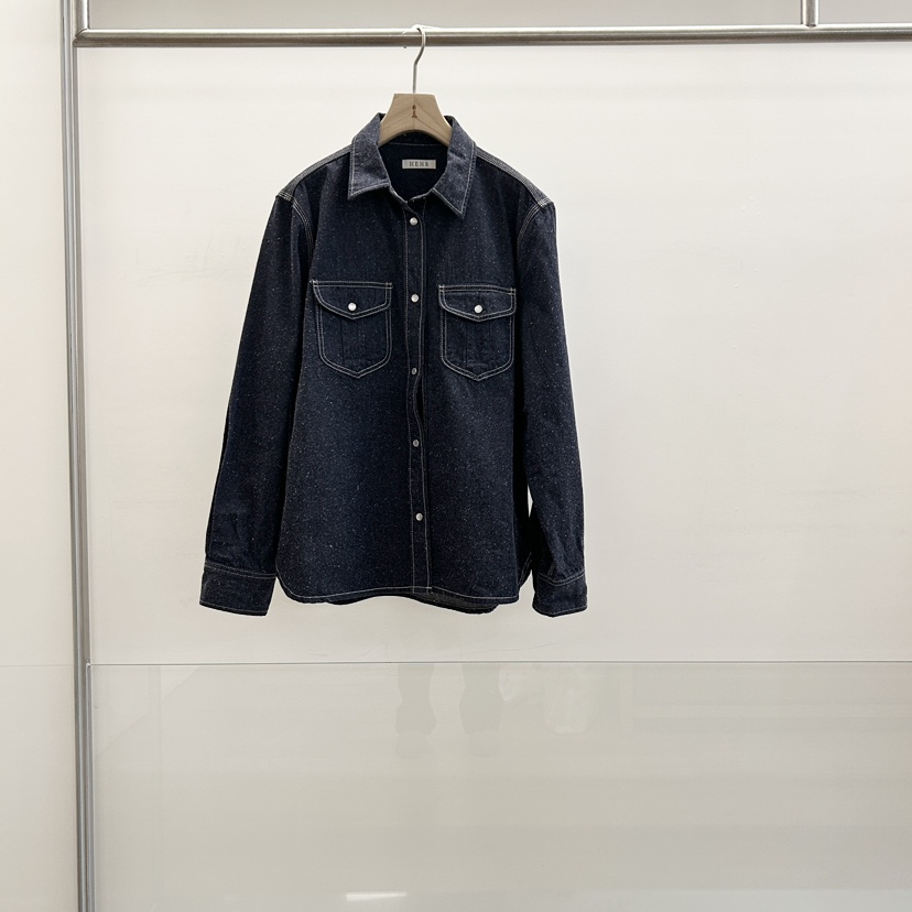 HEHR韓國東大門直郵女士新品時尚26春夏熱賣襯衫蕾絲衫棉hehr-AUTOMNE襯衫/蕾絲衫圖色2