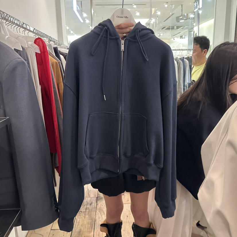 CREAM VILLA韓國直郵女士新款人氣夾克拉鏈CREAMVILLA夾克圖色3