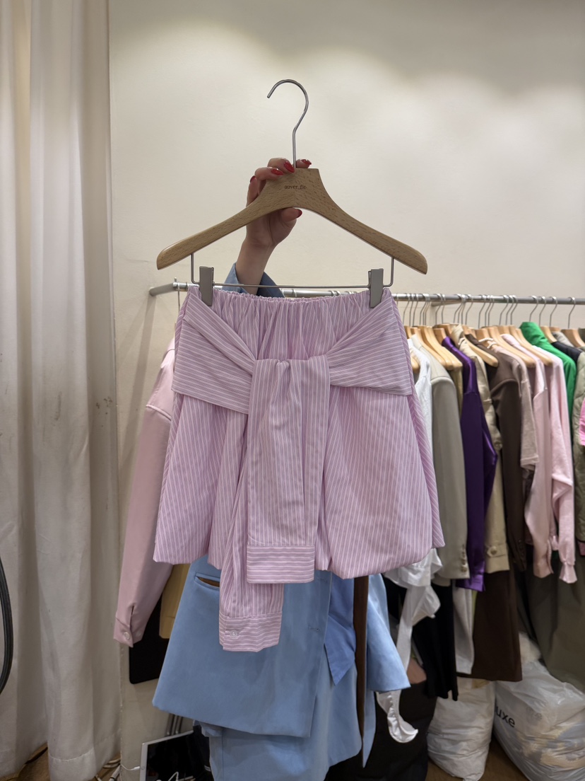 AUVERFIT韓國直郵實拍女士新品熱賣時尚26春夏職業推薦短裙AUVERFIT短裙圖色3