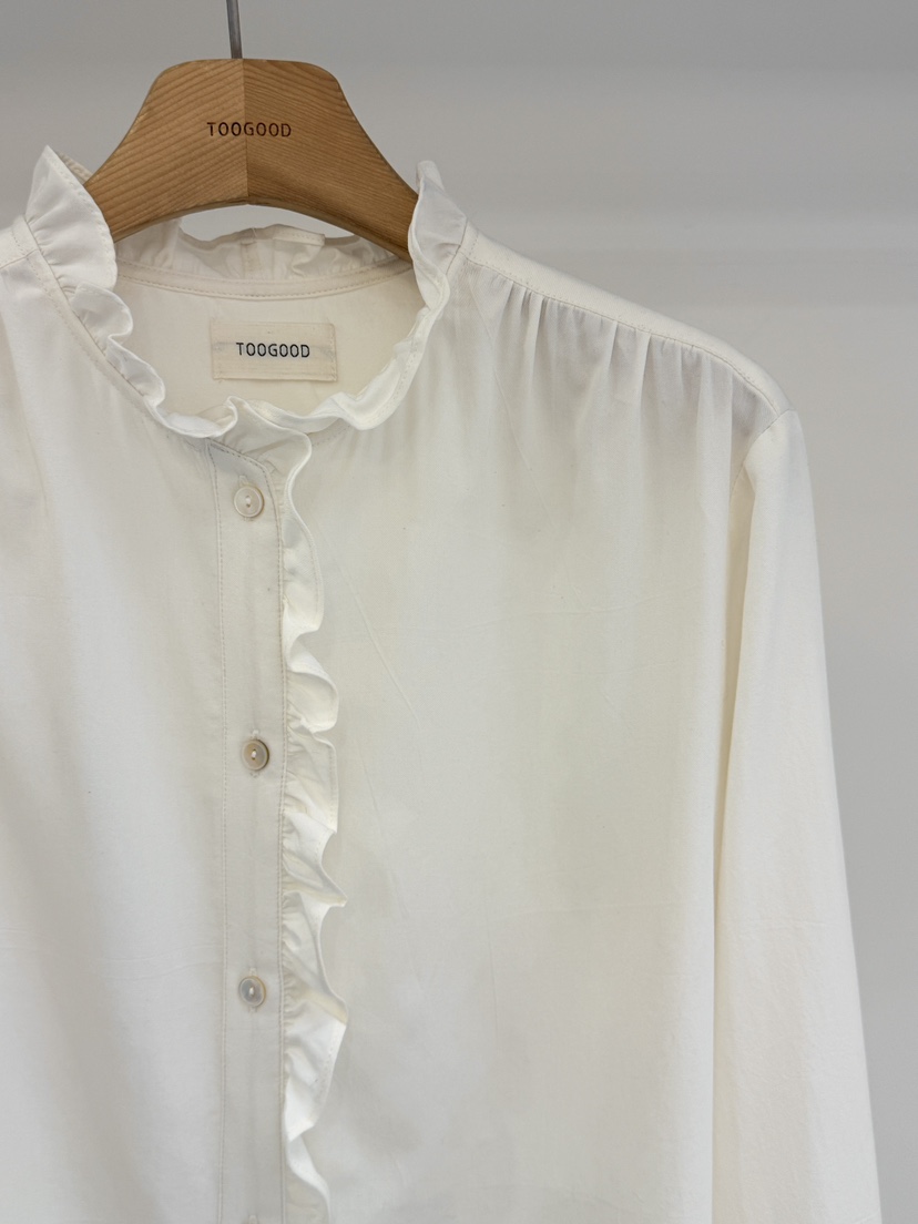 TOOGOOD韓國直郵女士新款26春夏人氣時尚休閑職業襯衫蕾絲衫TOOGOOD襯衫/蕾絲衫