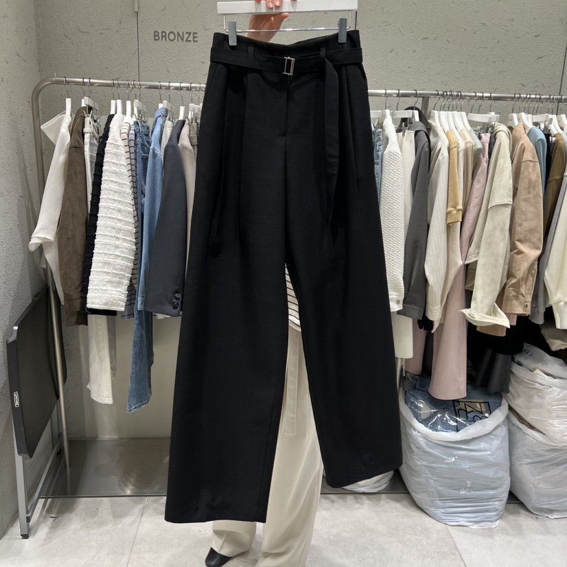 BRONZE韓國東大門代購女士新品職業推薦26春夏休閑休閑褲BRONZE休閑褲圖色3