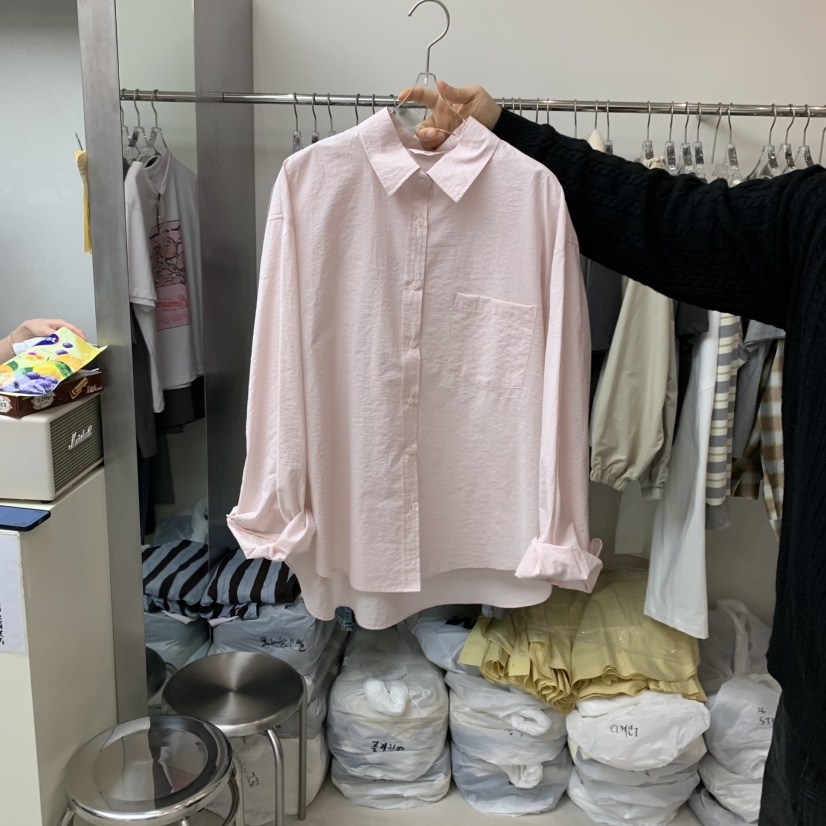 LEESEED-A韓國東大門代購女裝新款熱賣休閑推薦襯衫蕾絲衫SEeD/LEESEED襯衫/蕾絲衫圖色1