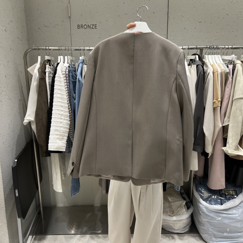 BRONZE韓國代購女士新款推薦人氣休閑職業26春夏時尚夾克BRONZE夾克
