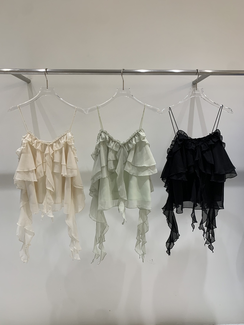 FABRIC韓國直郵女士新品26春夏休閑時尚熱賣職業吊帶背心FABRIC吊帶/背心