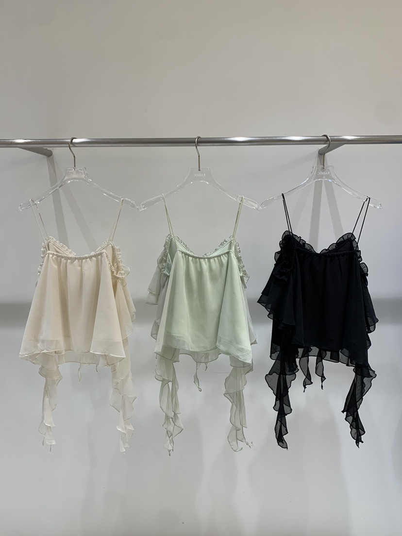 FABRIC韓國直郵女士新品26春夏休閑時尚熱賣職業吊帶背心FABRIC吊帶/背心