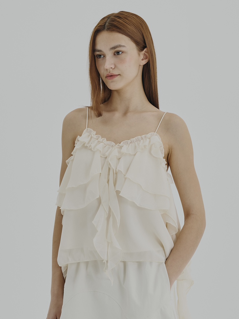 FABRIC韓國直郵女士新品26春夏休閑時尚熱賣職業吊帶背心FABRIC吊帶/背心