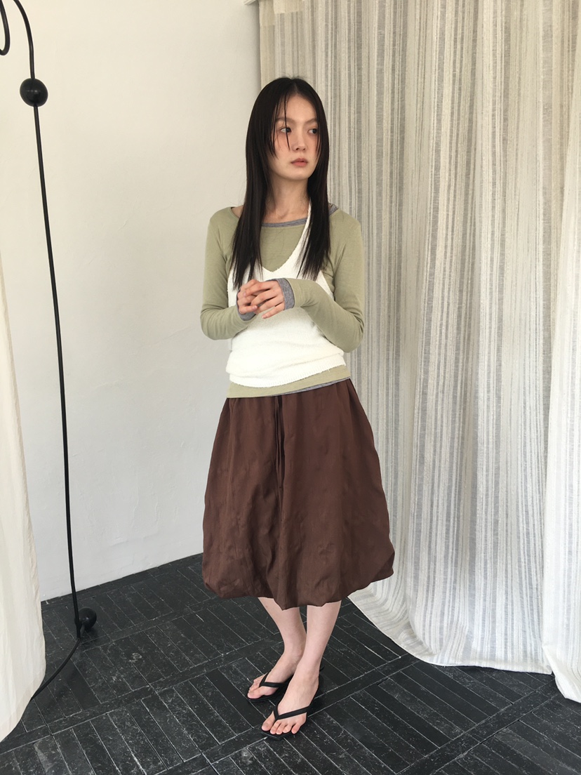 TORRE韓國東大門代購女裝新品26春夏時尚人氣半身裙中短裙TORRE半身裙/中短裙