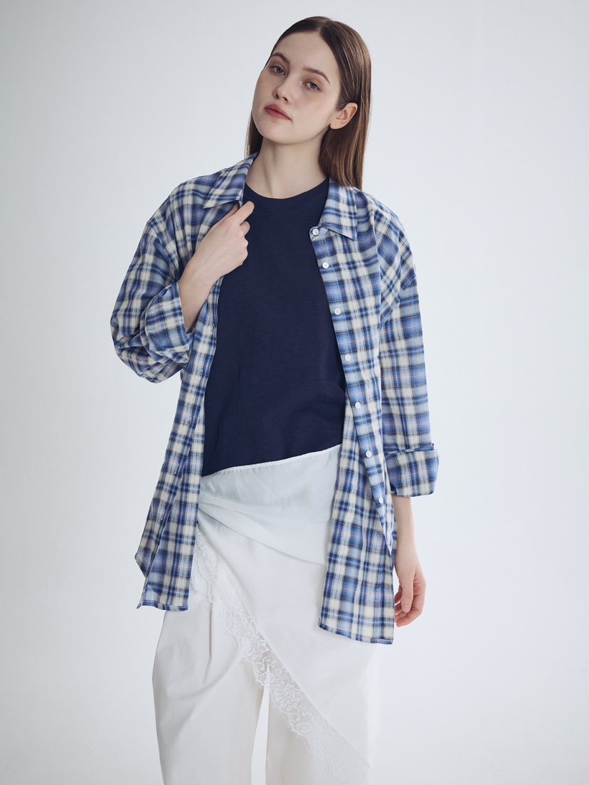 CM韓國東大門代購女裝新品人氣推薦熱賣時尚26春夏襯衫蕾絲衫CM_centimeter襯衫/蕾絲衫